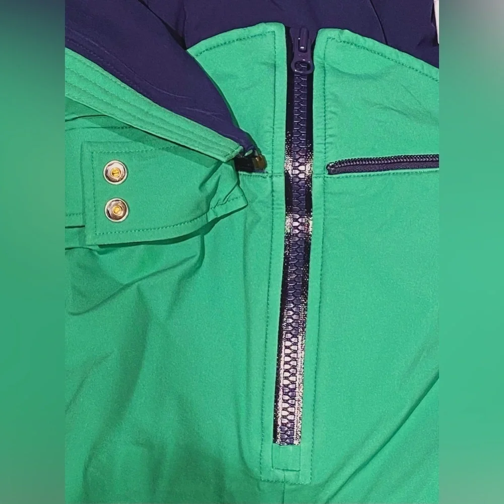 Tara Shakti Vintage-Inspired Snow Suit, Kelly Green, NWT, size XL - Picture 9 of 16
